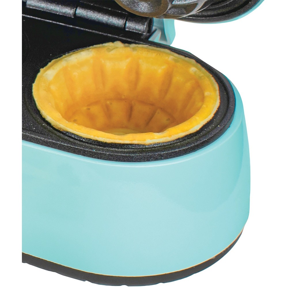 2-Waffle Electric Waffle Bowl Maker, Blue