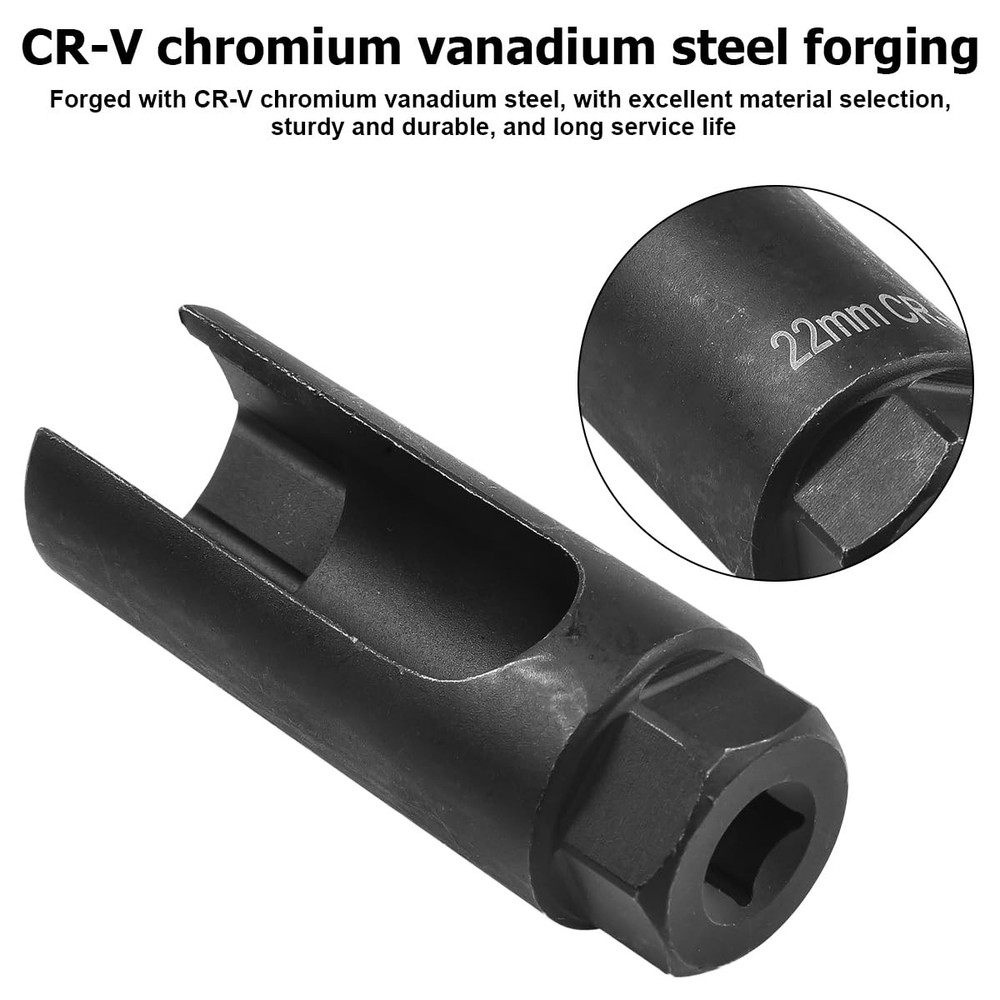 Osilly Car Oil Pressure Sensor Socket, 6 Small Opening, Black Opening