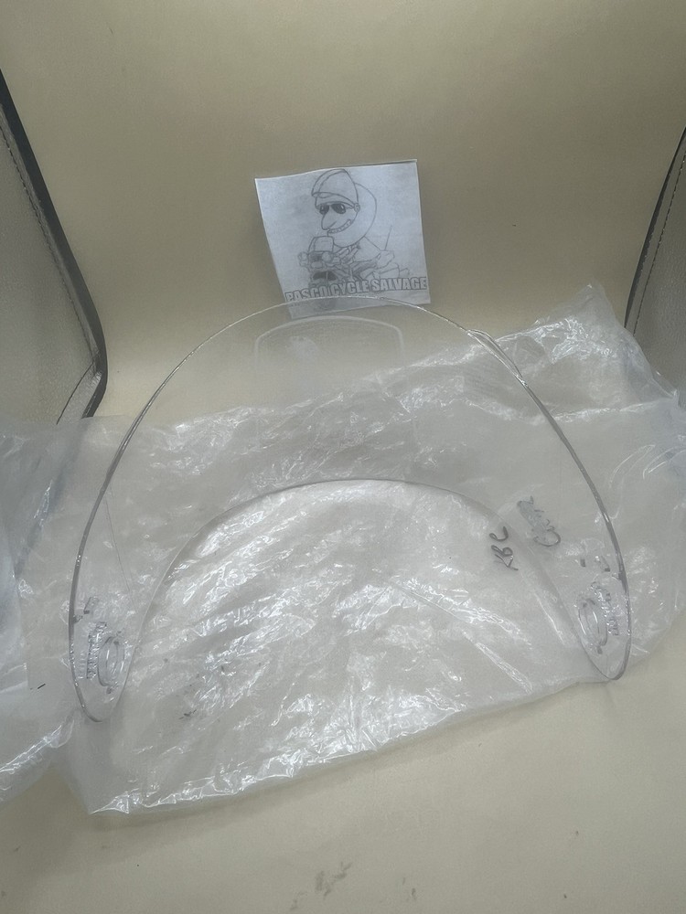 NOS- KBC TK-7 Replacement Helmet Face Shield , Clear Large