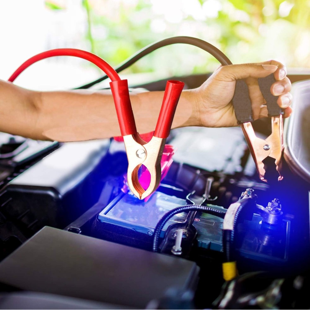 Durable Copper Plated Alligator Clips - Ideal for Electrical Testing, 10 Pack