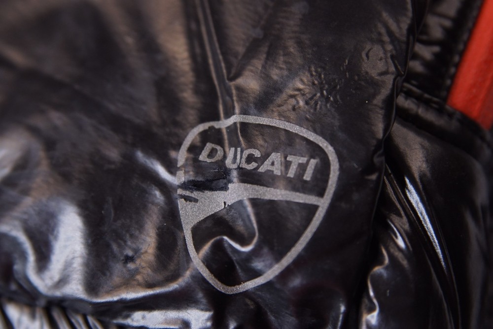 Vintage iSkin Black Backpack DUCATI Multi Pockets