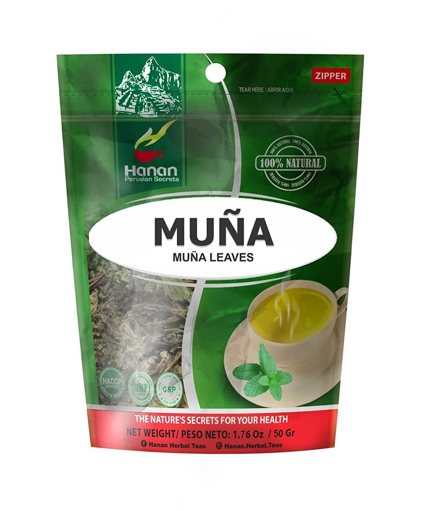 Hanan Peruvian Secrets Andean Mountains Mint Leaves (Te de MUÑA)
