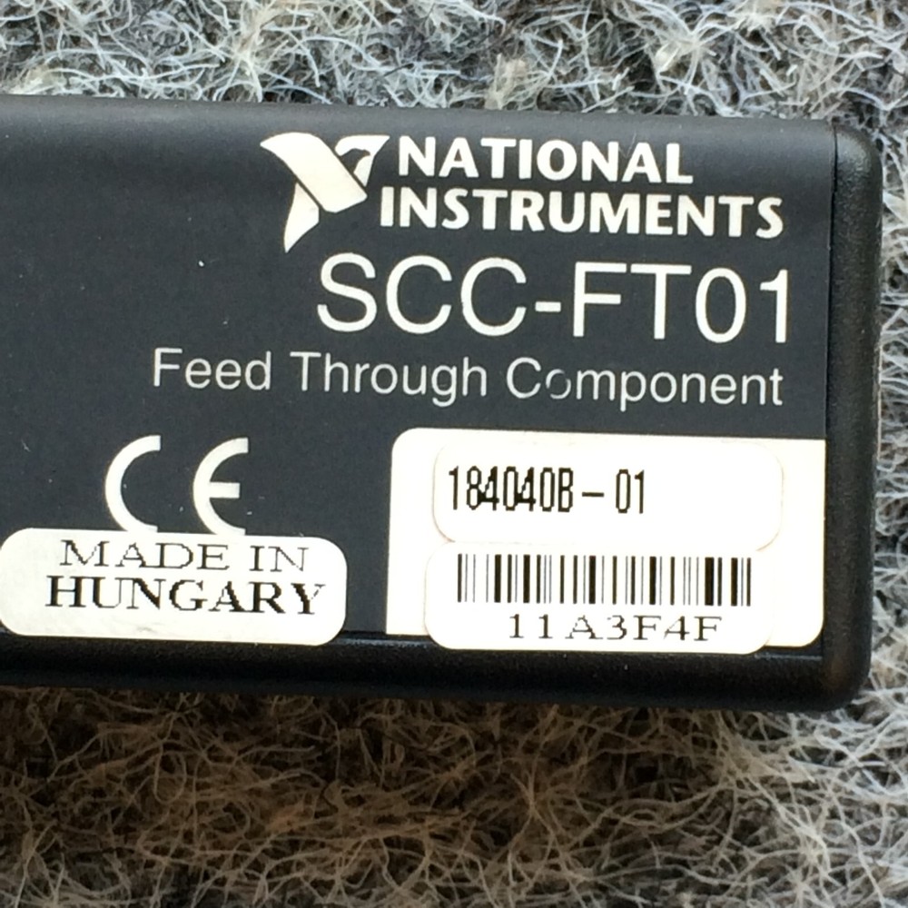 National Instruments NI SCC-FT01 Feed Through Component 184040B-01