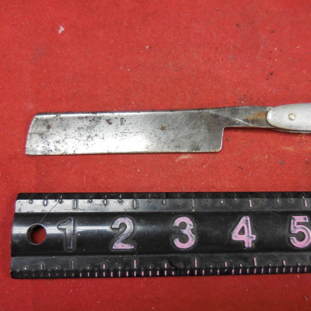 MICROSCOPIC SECTION CUTTER / STRAIGHT RAZOR TYPE - LENTZ GERMANY - Original