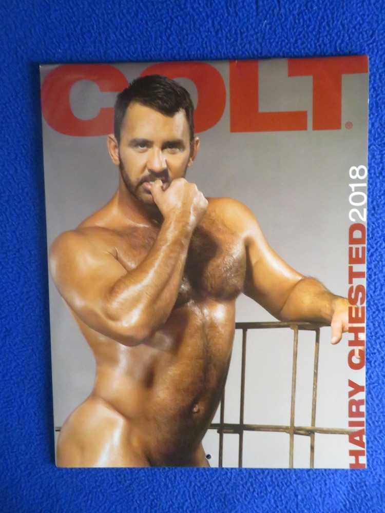 COLT  STUDIOS HAIRY CHESTED  2018 CALENDAR