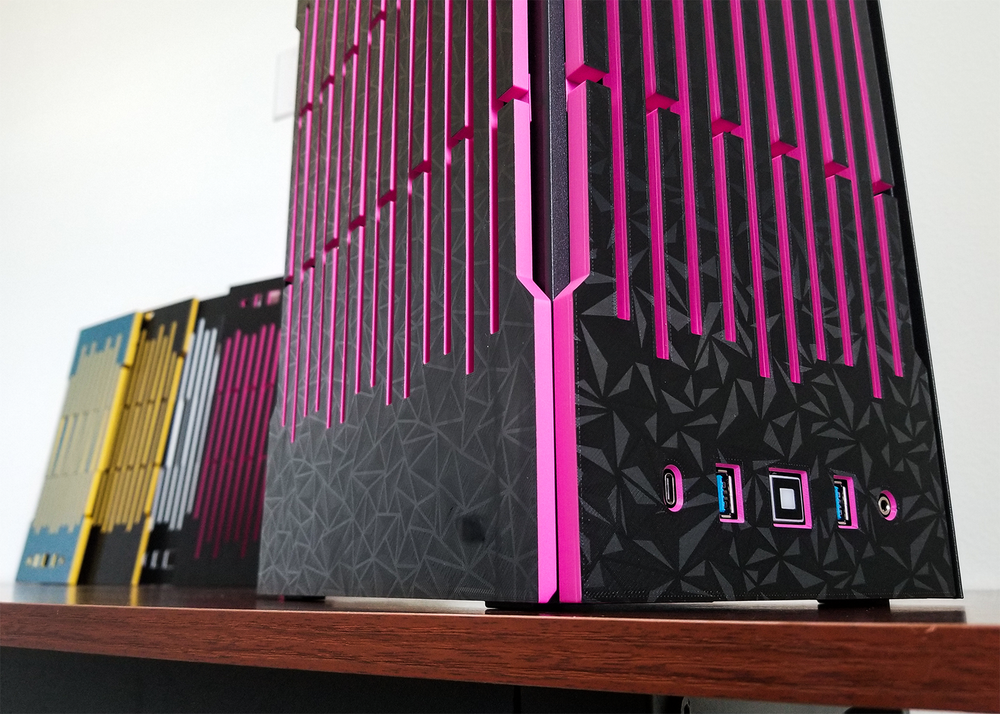 Hyte Revolt 3 :: Custom 3D Printed Panel