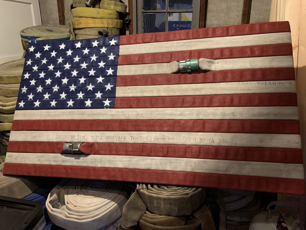 Fire Hose Flags