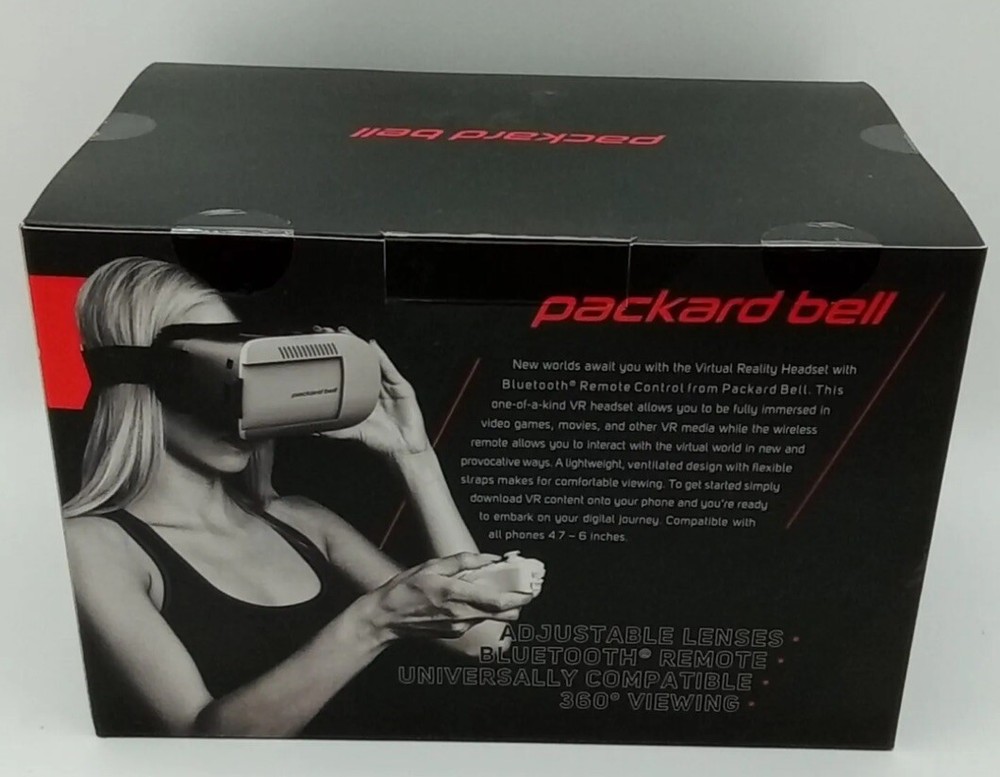 Packard Bell Virtual Reality w/Bluetooth & Remote
