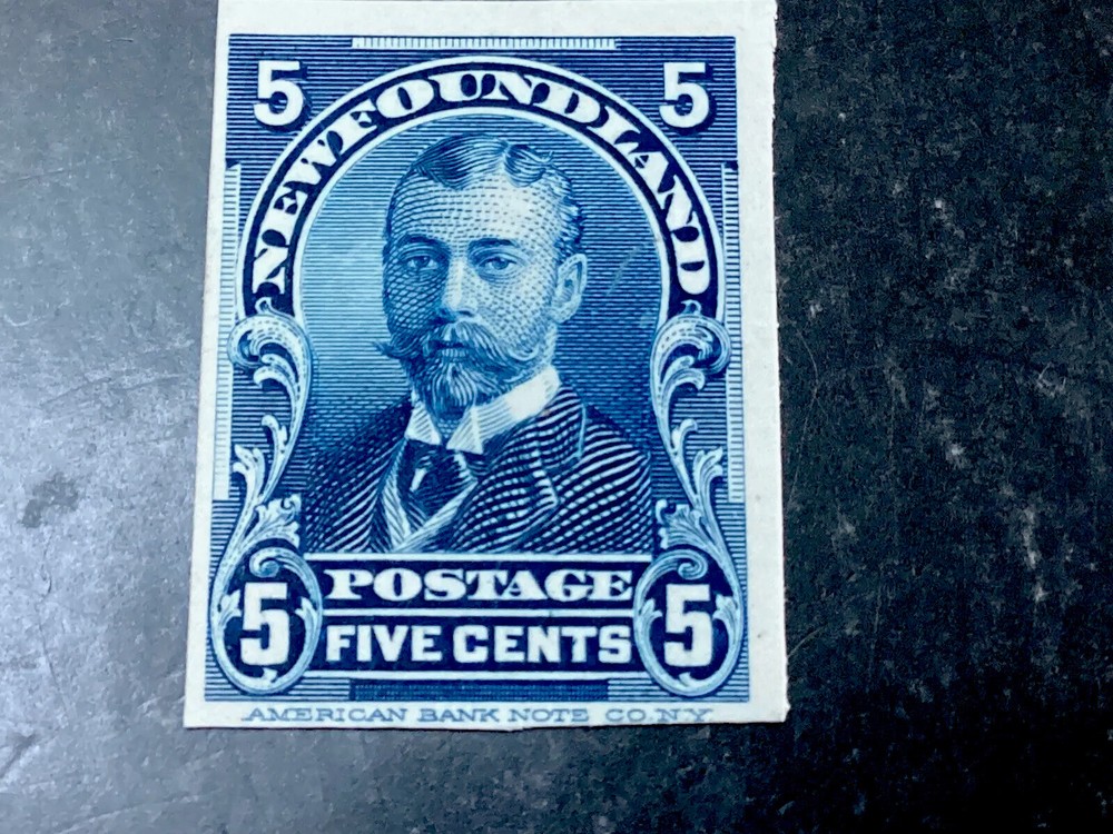 # 89 p NEWFOUNDLAND STAMP MINT ON CARD. #3