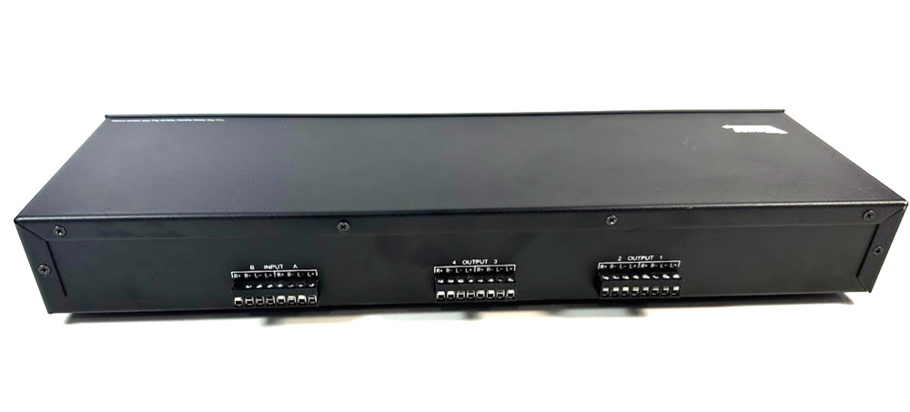 SS4V VANCO Four Pair Stereo Speaker Selector Box with Volume Control