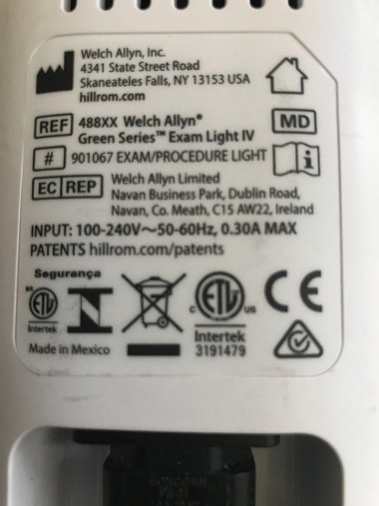WELCH ALLYN GS EXAM LIGHT IV