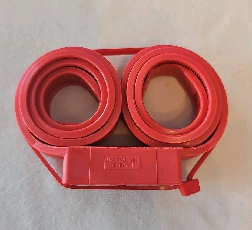 Monadnock 4205 Double Cuff Restraint-Trainer- RED 3-PACK *NEW UNOPENED PACKAGE*