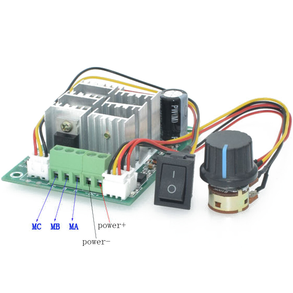 DC 5-36V 15A Brushless Motor Speed Controller Motor Speed Adjustable Regulator