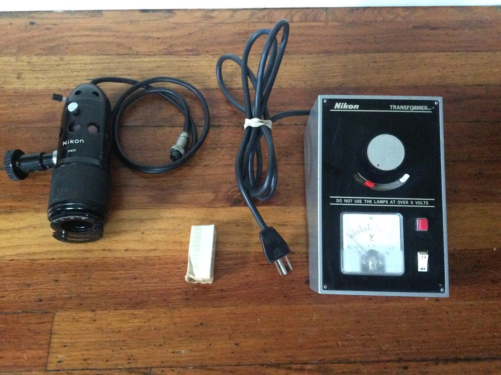 Nikon 12V Transformer And Lamp House