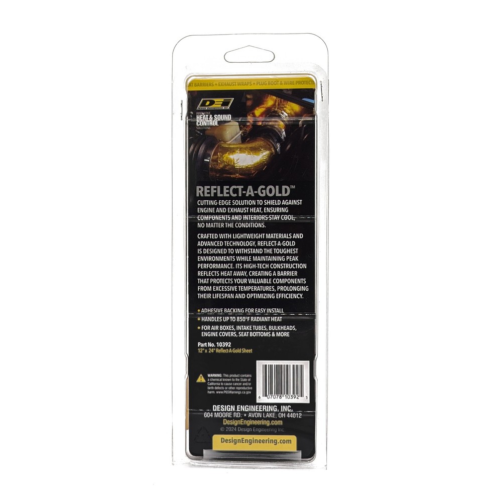 Design Engineering 10392 Reflect-A-Gold 12in x 24in