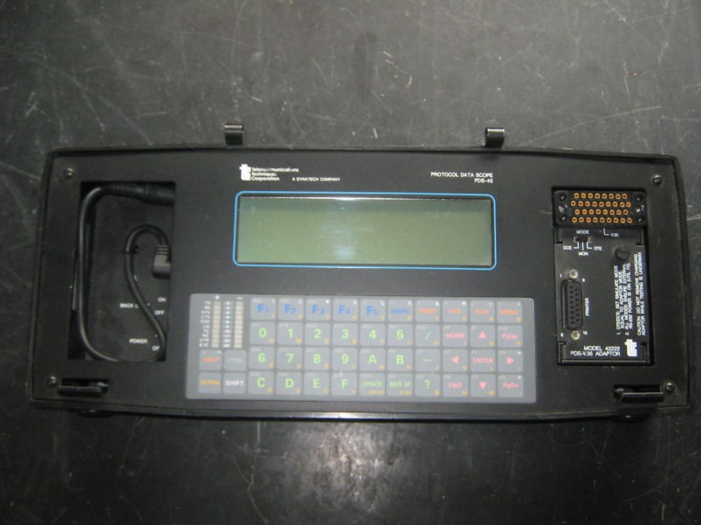 TTC PROTOCOL DATA SCOPE PDS-45 (BOTTOM HALF ONLY)