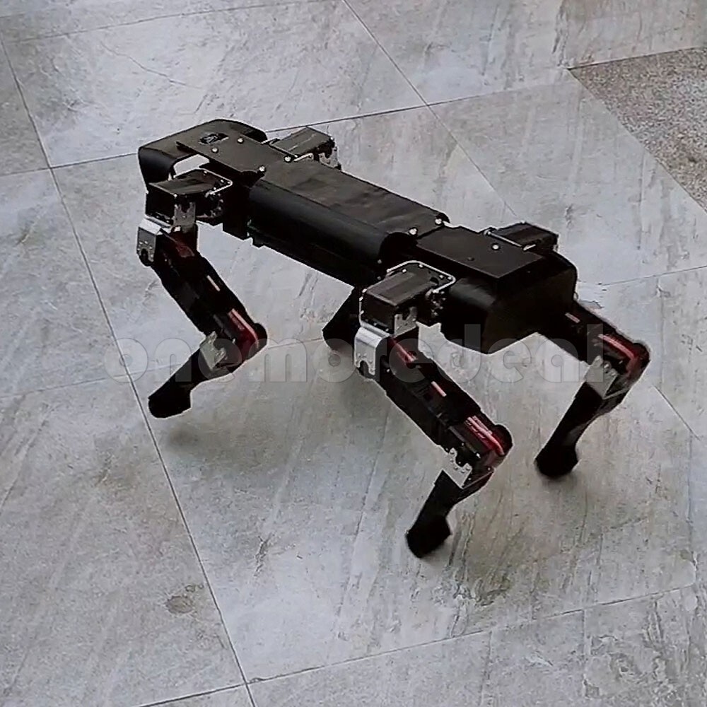 ROS Open Source AI Robot Dog Bionic big Quadruped Robot Basic RC Controller OMD