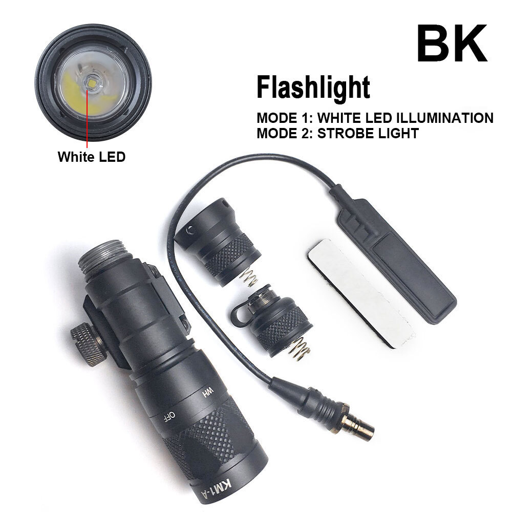 M300V IR Infrared / LED Flashlight With Remote Pressure Switch /Light Rail Mount