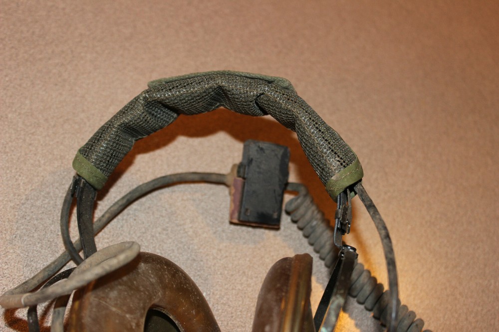 Vintage Military US Air Force Navy Headset Receiver