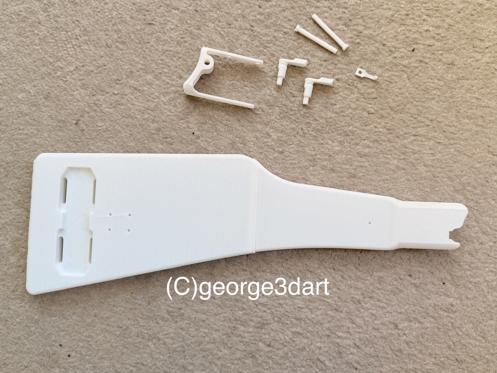 Luger Shoulder Grip Stocker Cosplay Prop