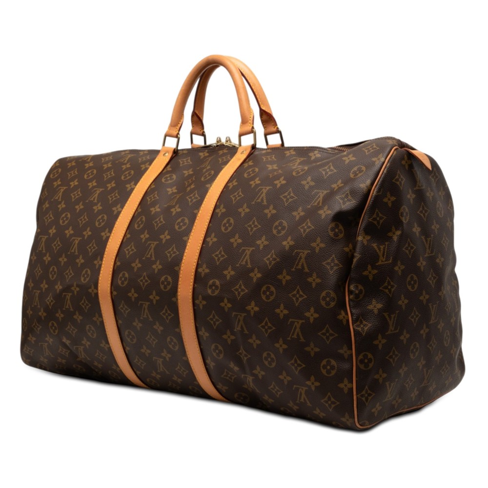 Louis Vuitton Monogram Keepall 60 | Pre-Loved | Brown | Authenticated