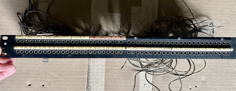 ADC 96 Point TT Audio Patchbays