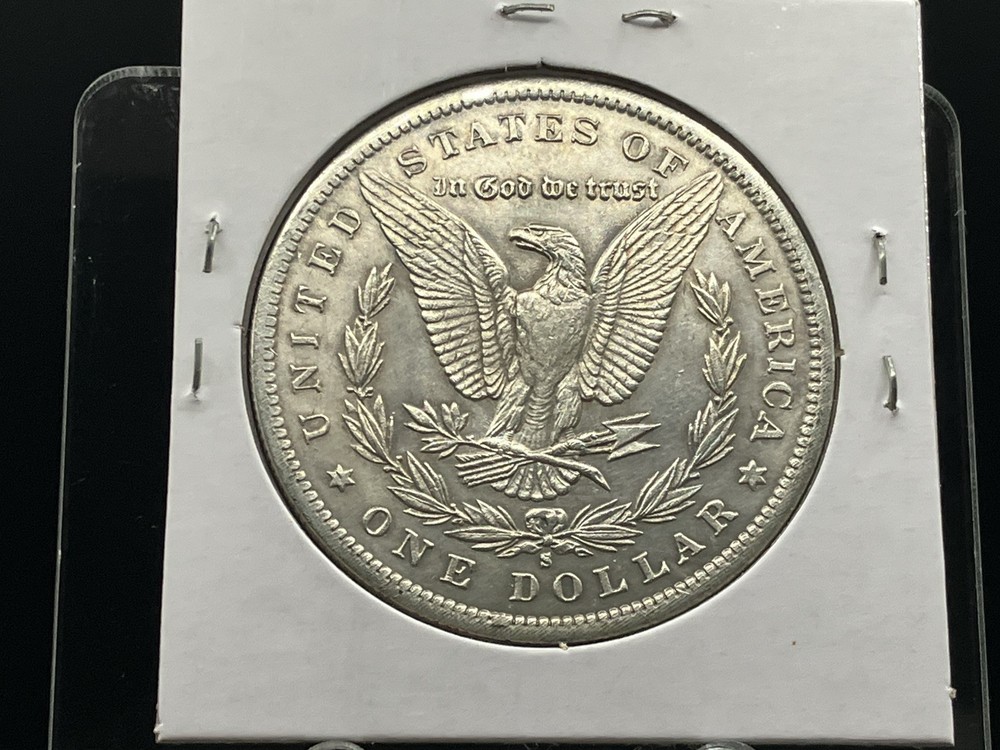 1880 S morgan silver dollar