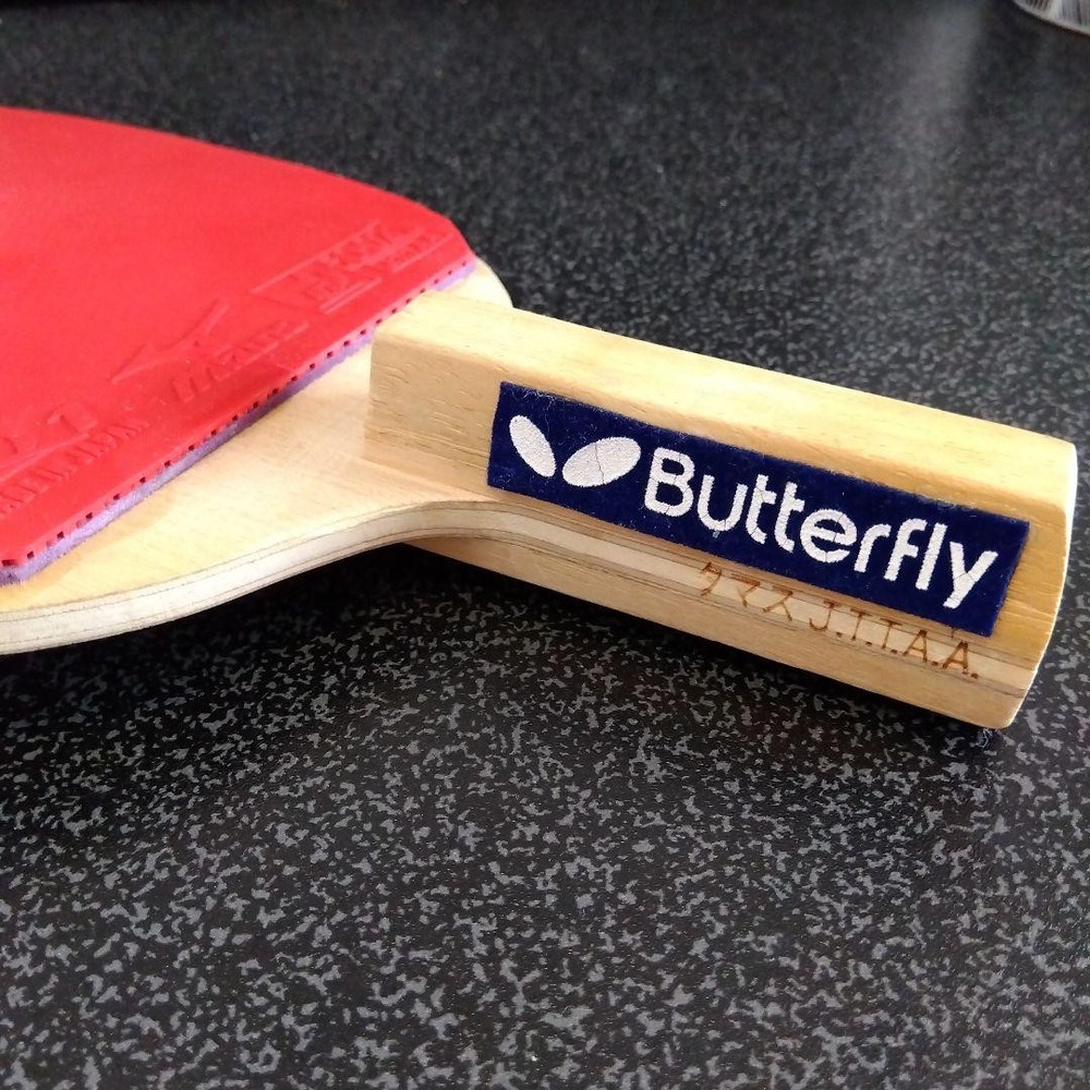 Butterfly Table Racket BIRIBA MIZUNO Performance Rubber Q1