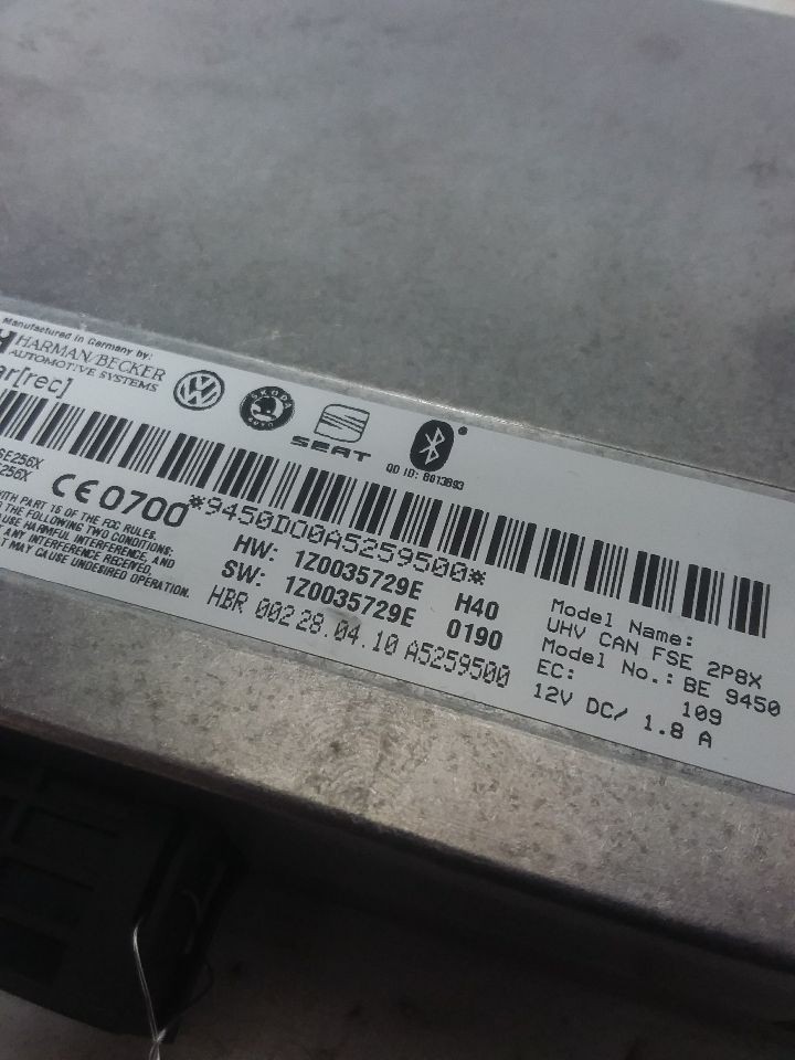 Harman Becker Communication Interface Box Telephone Module Fits 06-10 JETTA