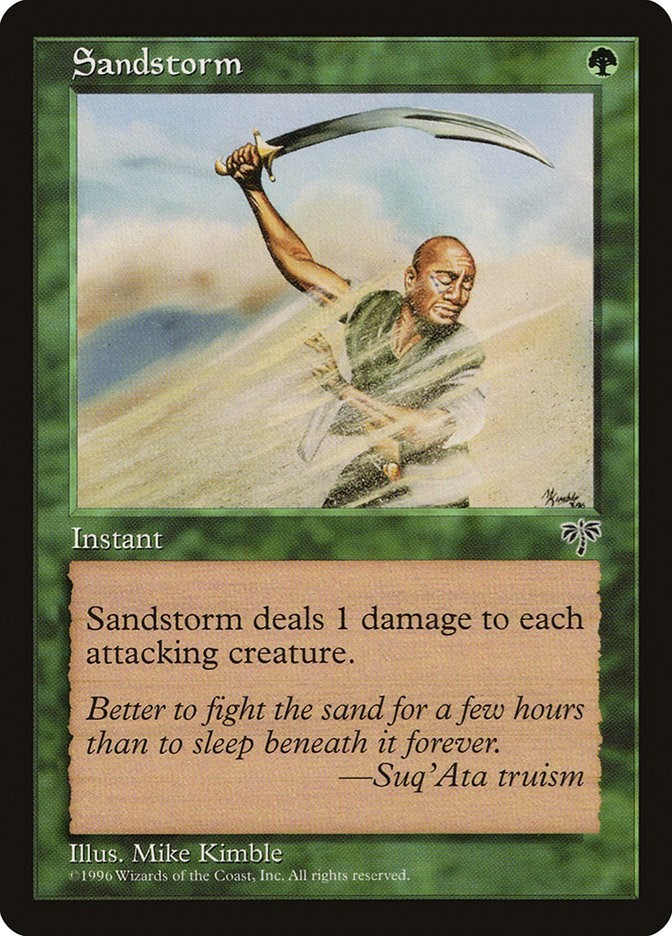 Sandstorm Mirage N/A MTG MP
