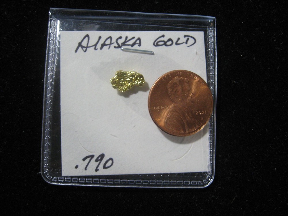 ALASKA GOLD NUGGET .790 GRAM
