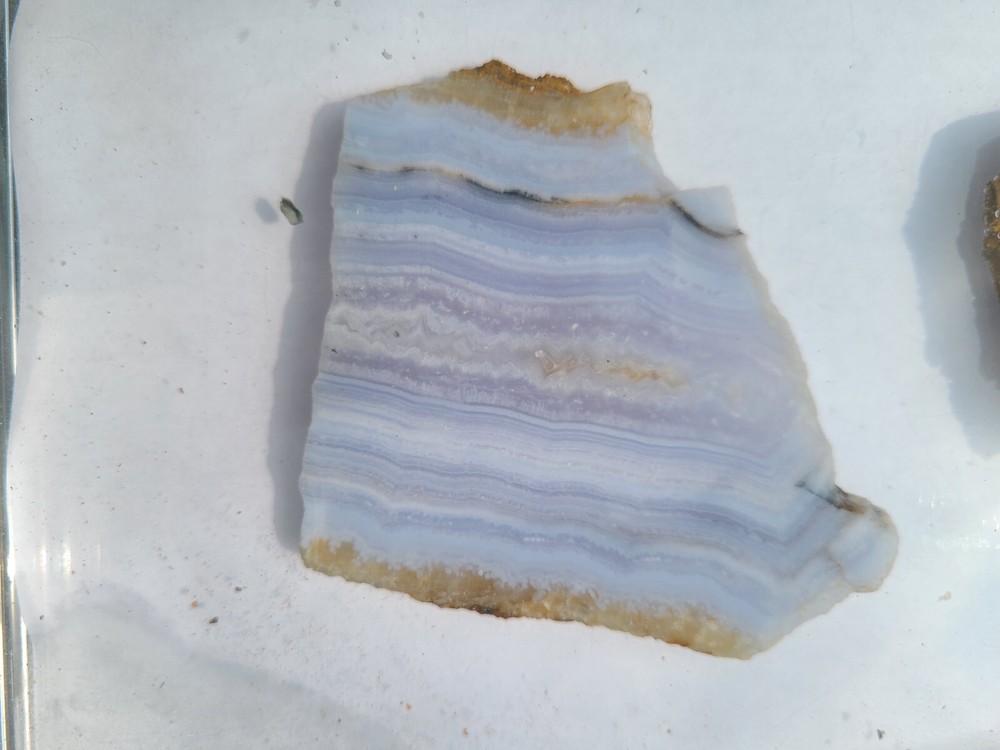 Blue Lace Agate Slab
