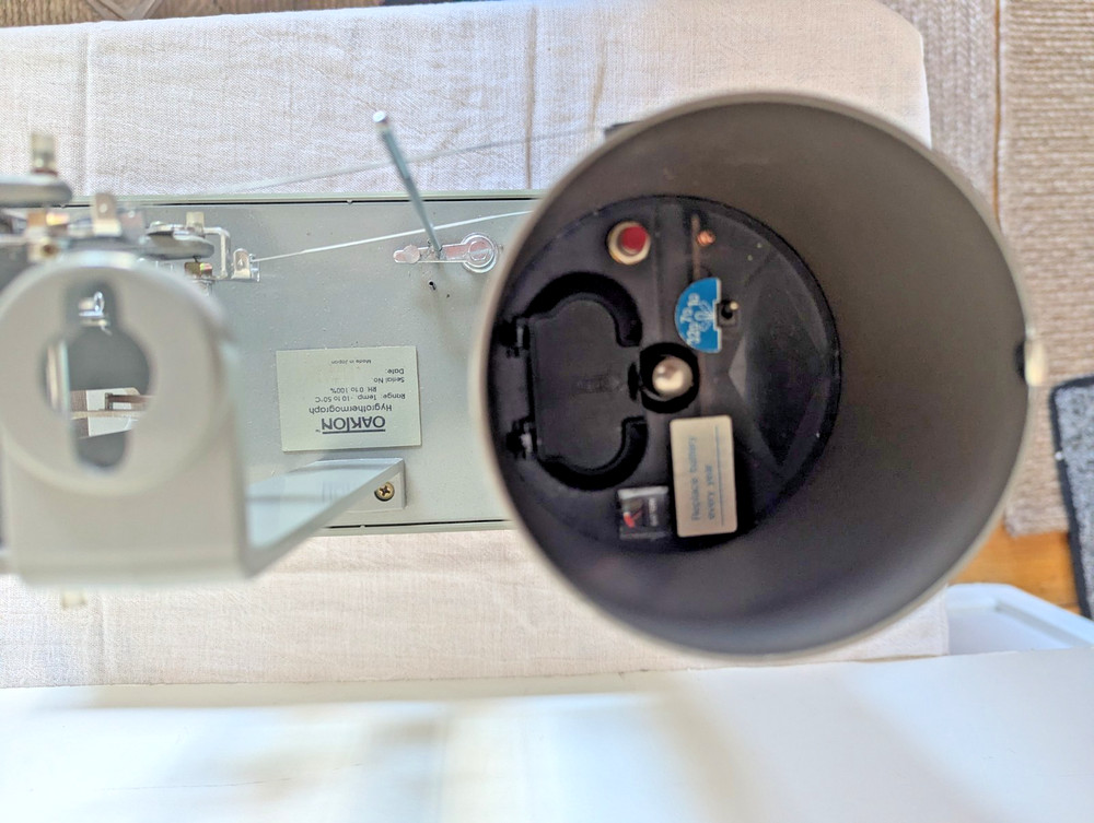 Vintage Oakton Hygrothermograph