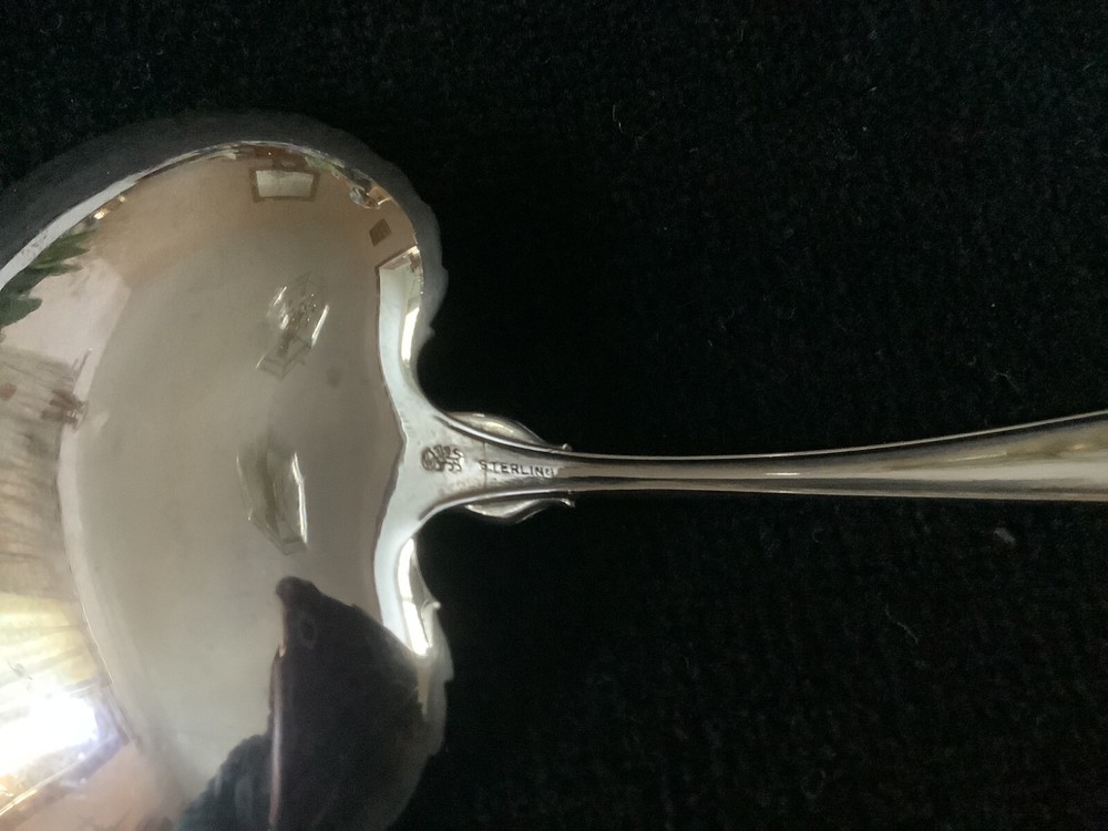Whiting Division ROSE BUD nut spoon