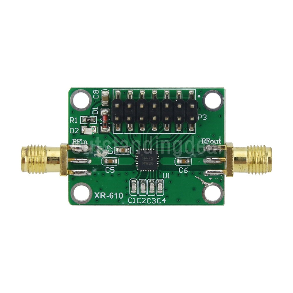 1M-3.8G RF Attenuator 0.5dB Step Low Insertion Loss Digitally Programmable ot25