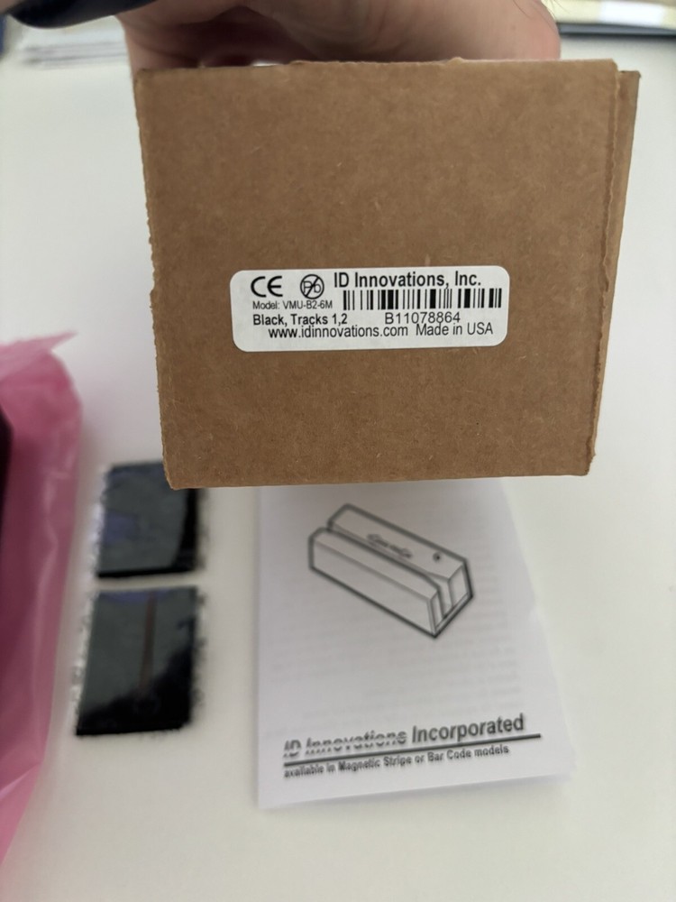 NEW ID Innovations Programmable Card Reader Model VMU-B2-6M NIB USB