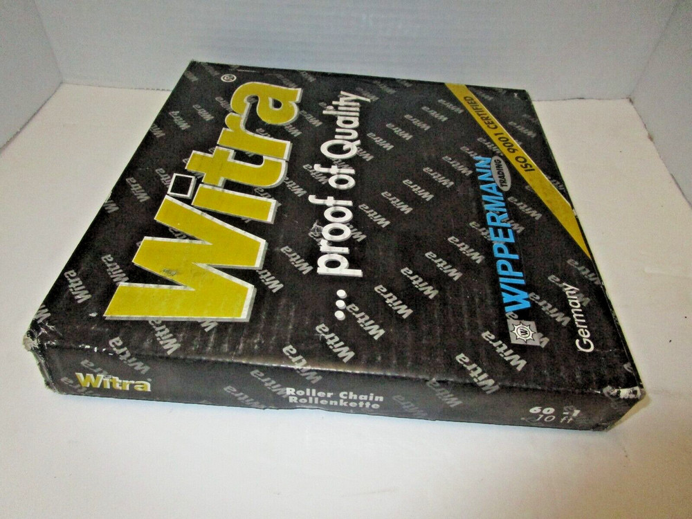WITRA 60-1 / 10 FT / ROLLER CHAIN / ISO 9001 CERTIFIED