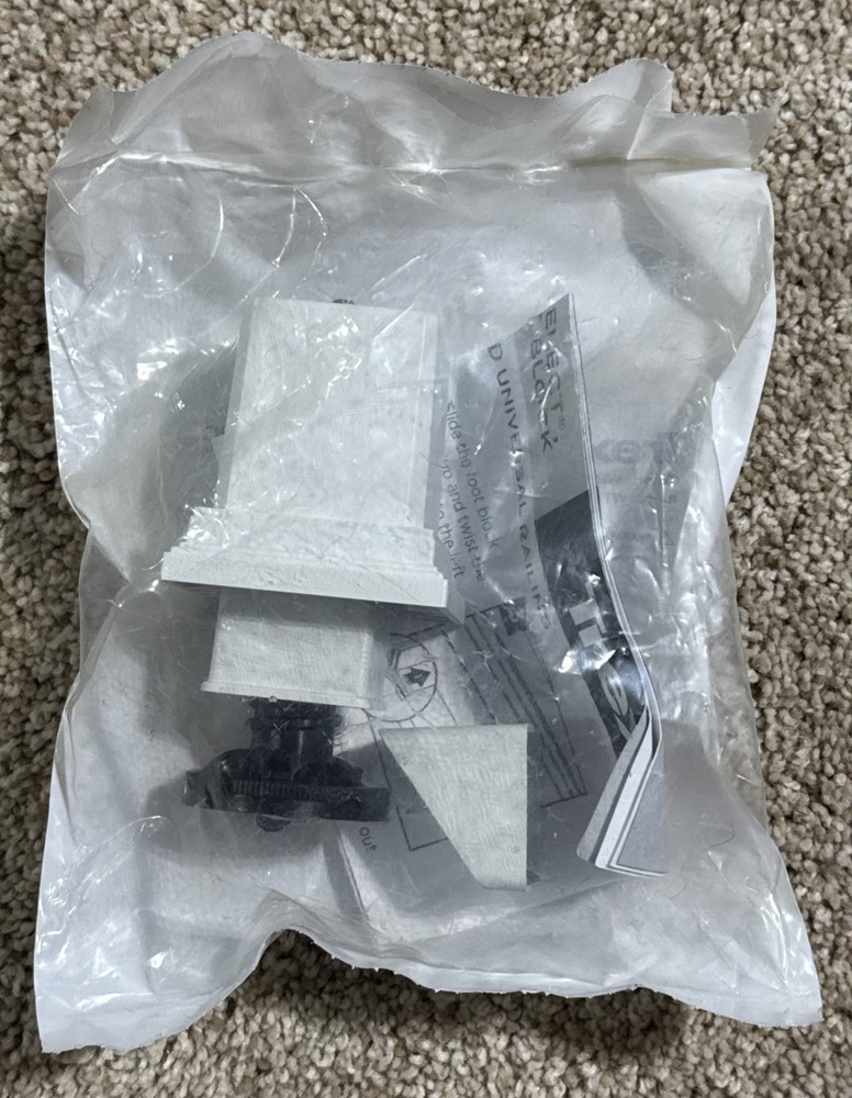 Trex Transcend Adjustable Foot-Block  PC Color White WTFTBLKPC