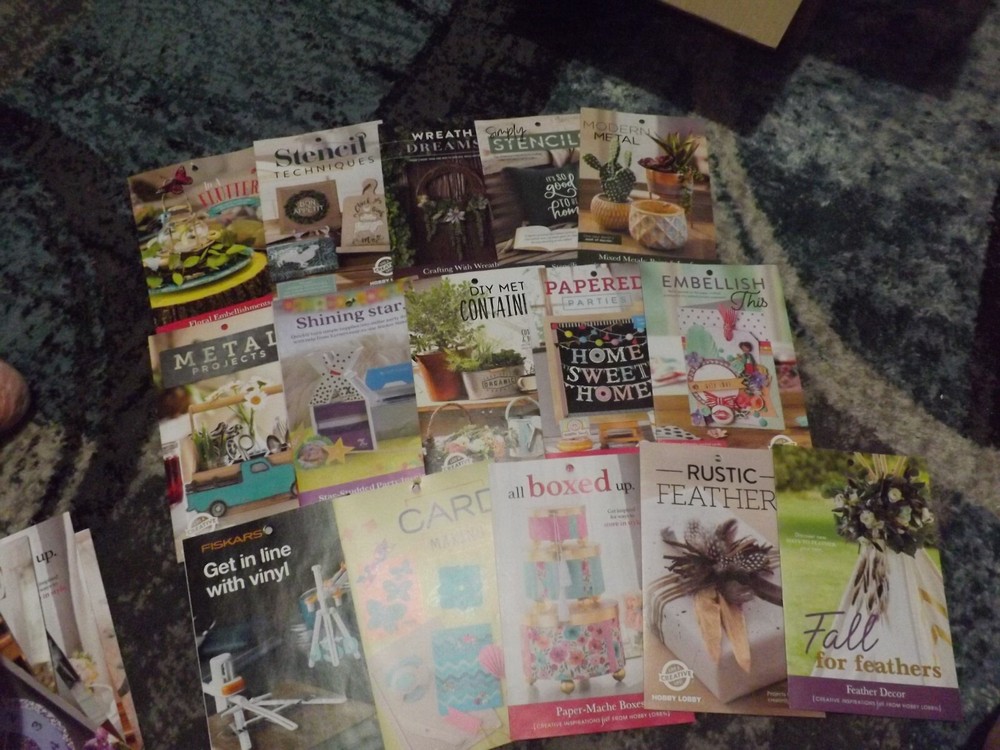 HUGE LOT of 55 Craft Idea sheets