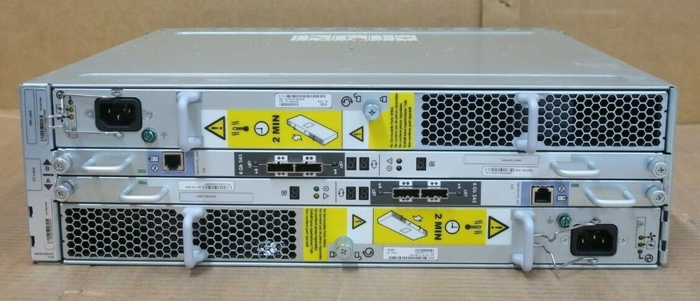 EMC DAE Disk Array Expansion SAS KTN-STL3 15x 600GB 15K HDD 2x Controller 2x PSU