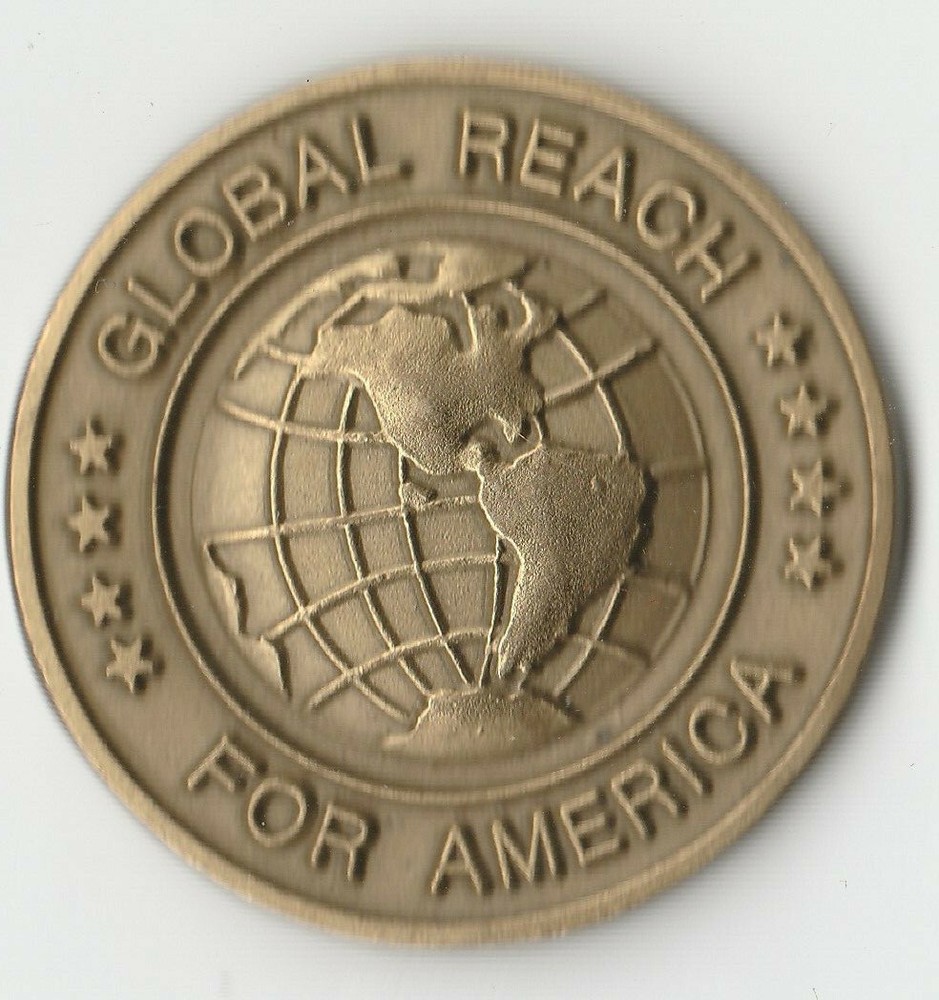Air Mobility Command Global Reach Challenge Coin 1.5" DIA C-2