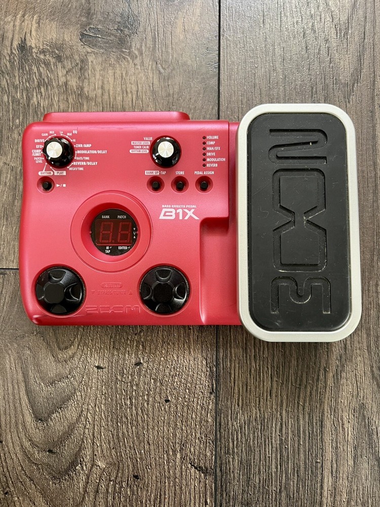 Zoom B1X Multi-Effects Guitar Effect Pedal