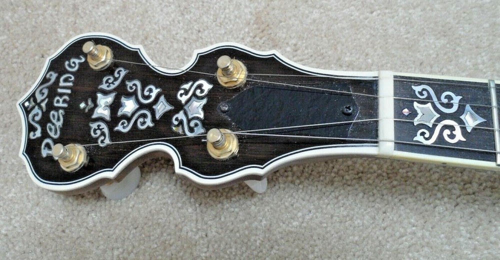 1993 DEERING IVANHOE 5-STRING BANJO with original HSC