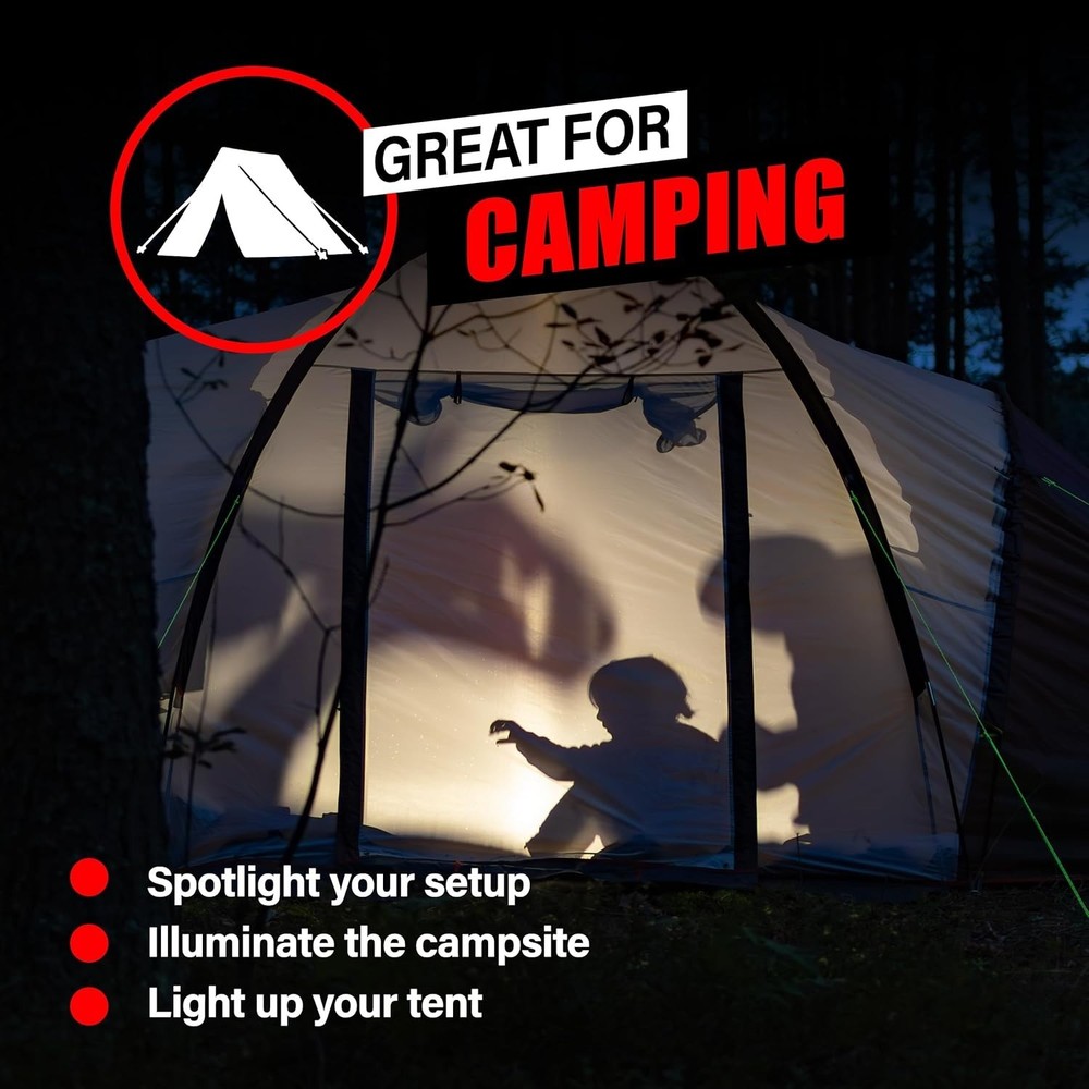 Compact S1000 Tactical Flashlight - High Lumens & USB-C Charging - 2 Pack