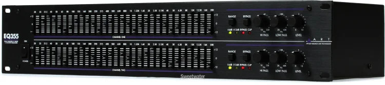 ART EQ-355 Dual 31-band Graphic Equalizer
