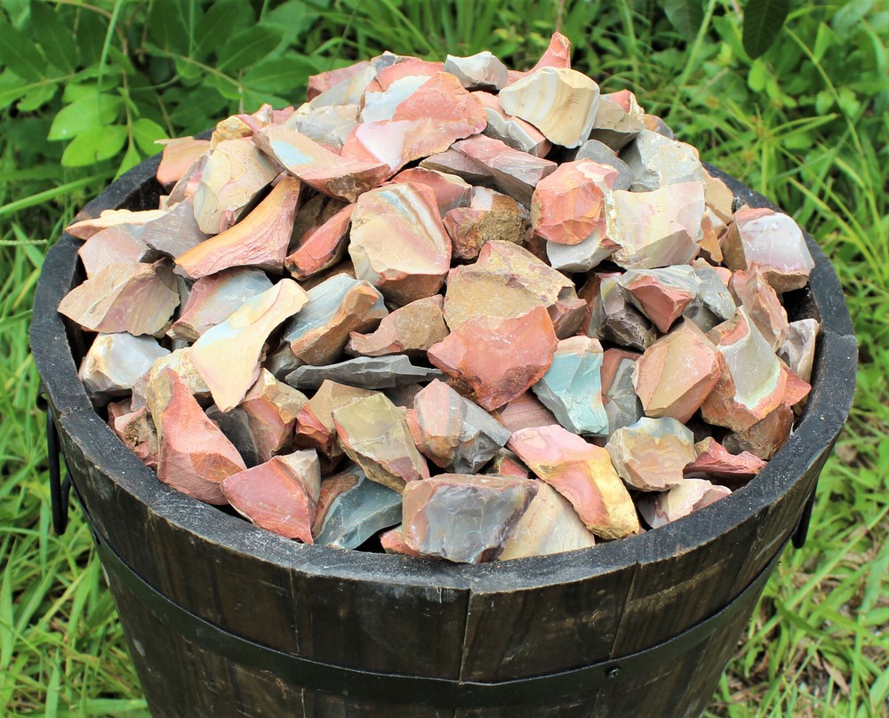 Polychrome Jasper Rough Natural Bulk Lots (Raw Polychrome Jasper, Desert Jasper)
