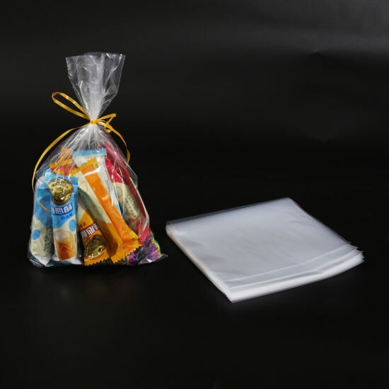 3x8" Clear Poly Bags Lay-Flat Open Top End 3-Mil Case LDPE Plastic Packaging