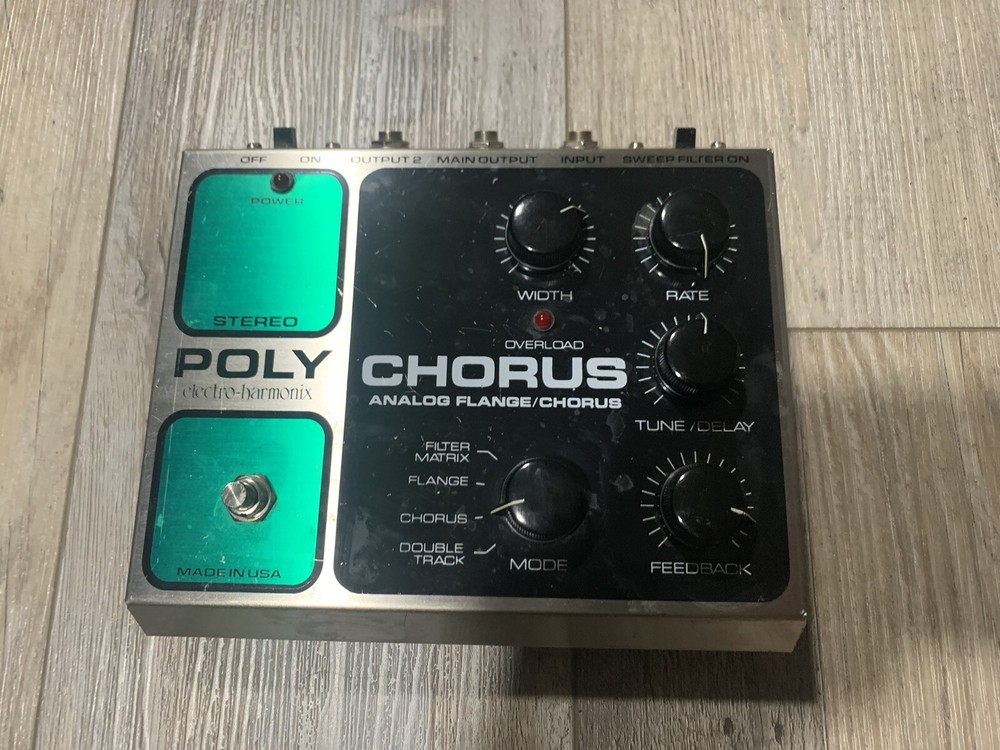 Electro-Harmonix Stereo Poly Chorus Reissue 1997 - Nirvana Grunge
