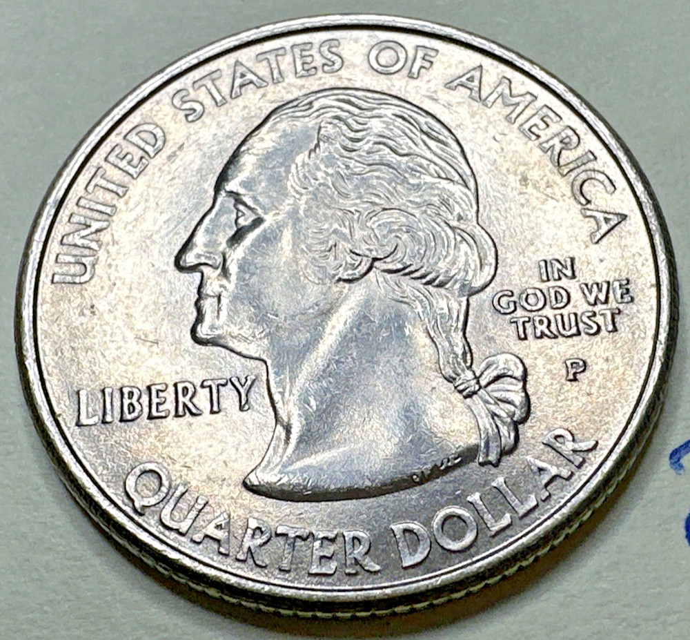 2001 P Rhode Island State Quarter 25C 1648X