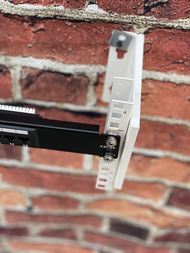 19 Inch Vertical Ends Wall Mount Rack Wall Mountable Server Rack w/Hardware B...